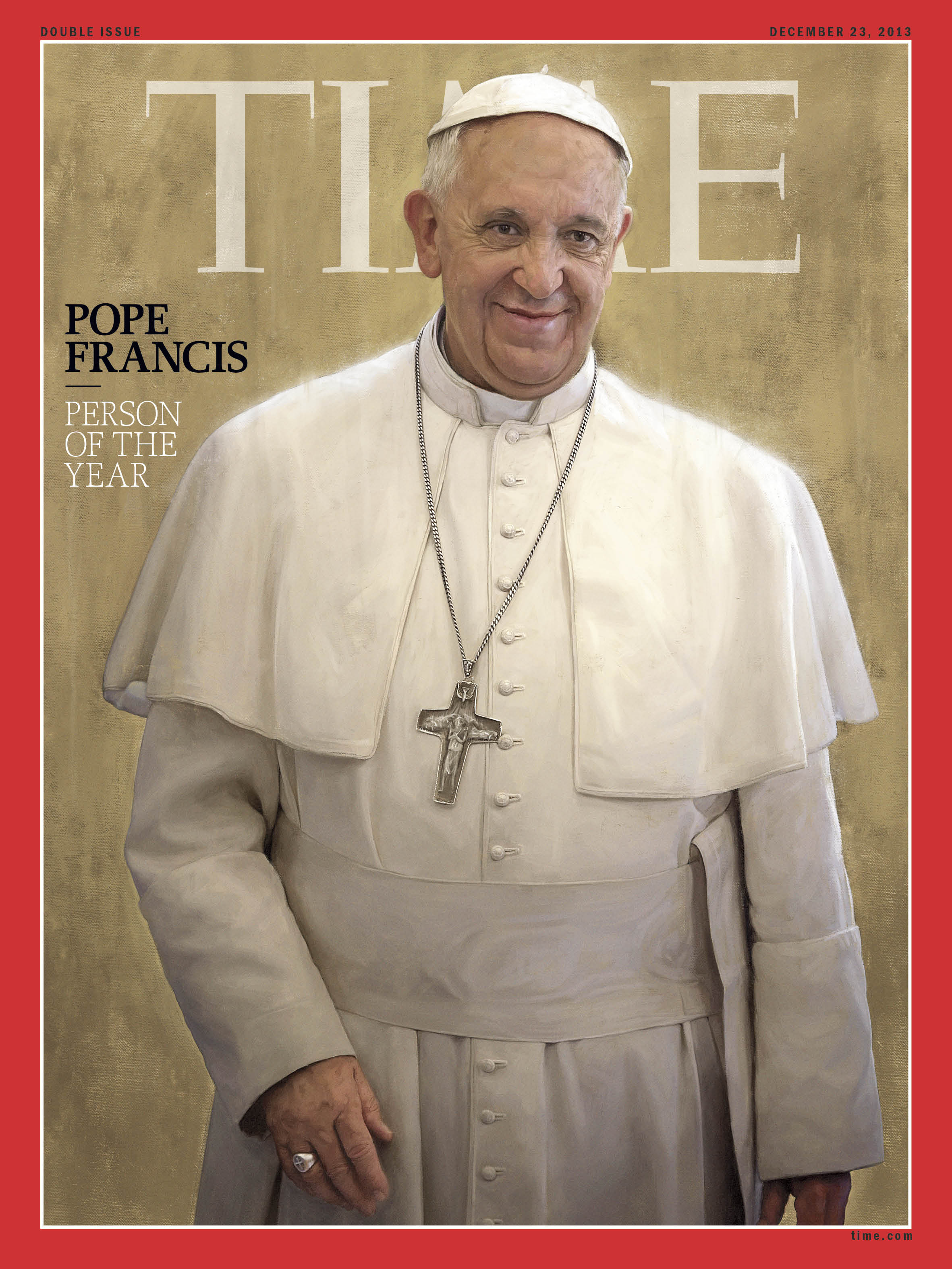 Time's cover on Pope Francis