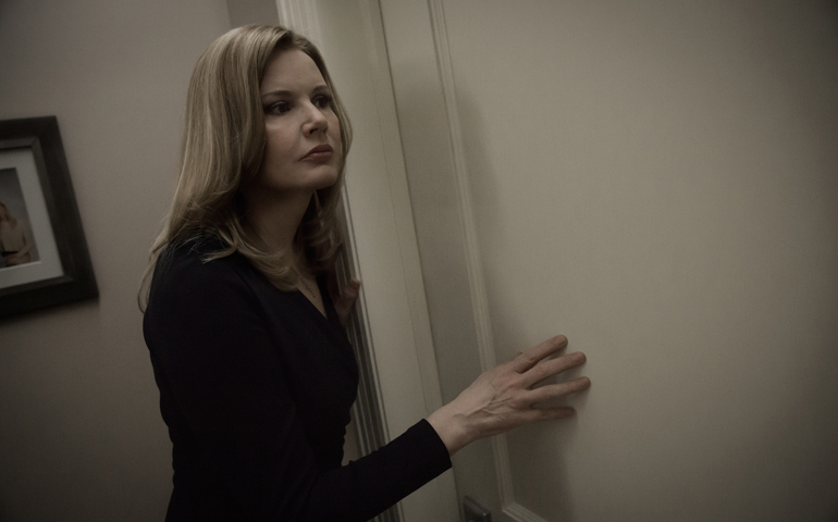 Geena Davis in "The Exorcist," premiering Sept. 23 on Fox. (Photo courtesy of Chuck Hodes/Fox)