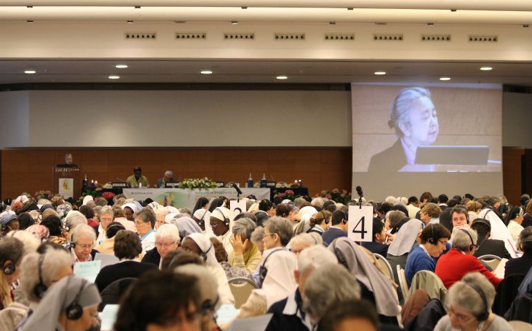 About 850 superiors general of women religious congregations gather May 7 as part of the triennial International Union of Superiors General's plenary assembly, held May 6-10 in Rome. (Courtesy of UISG)