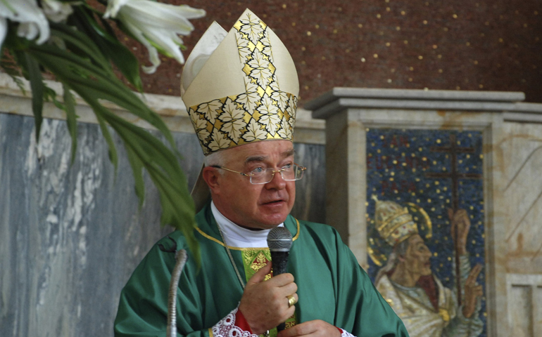 Archbishop Jozef Wesolowski in 2009 (CNS/Reuters/Diario Libre/Luis Gomez)