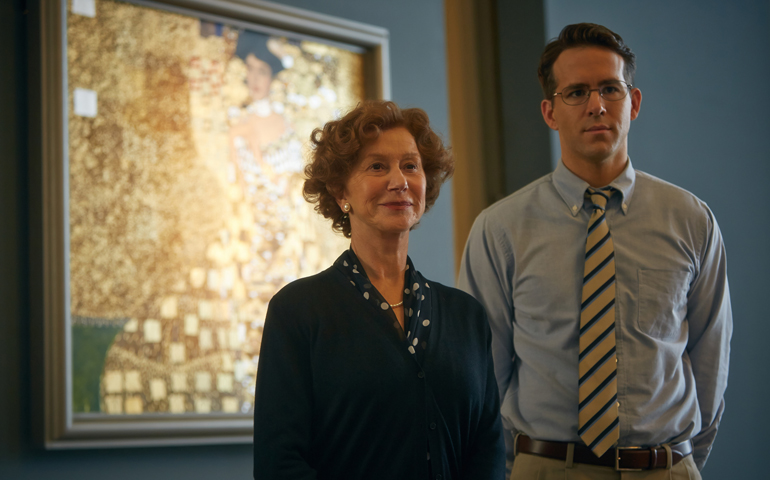 Helen Mirren and Ryan Reynolds in "Woman in Gold" (The Weinstein Company/Robert Viglasky)