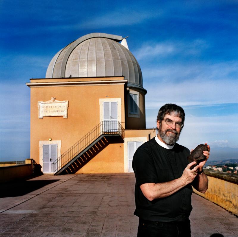 U.S. Jesuit Br. Guy Consolmagno was appointed director of the Vatican Observatory by Pope Francis. Consolmagno is pictured at the observatory in Rome in 2007. (CNS photo/Annette Schreyer)
