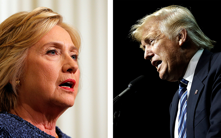 U.S. Democratic presidential nominee Hillary Clinton and U.S Republican presidential nominee Donald Trump (CNS/Brian Snyder/Mike Segar, Reuters)