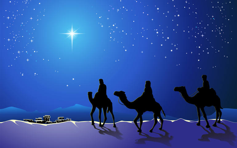 The magi and the Star of Bethlehem (Dreamstime)