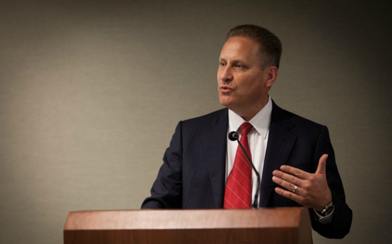 Steve Green, president of Hobby Lobby, in Austin, Texas, in 2013. (Sally Morrow/RNS)