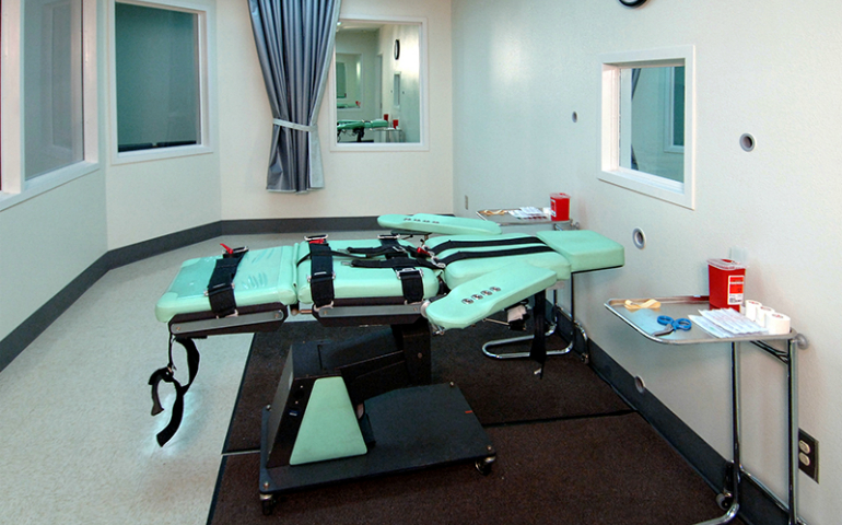 The lethal injection room at San Quentin State Prison in California in 2010. (Creative Commons/CA Corrections)