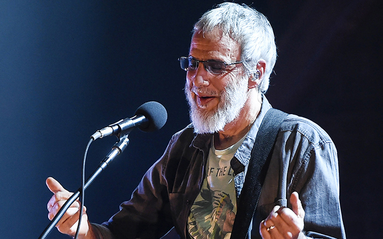 Cat Stevens performs Sept. 27 in Nashville, Tenn. (Photo courtesy of The Tennessean via USA Today)