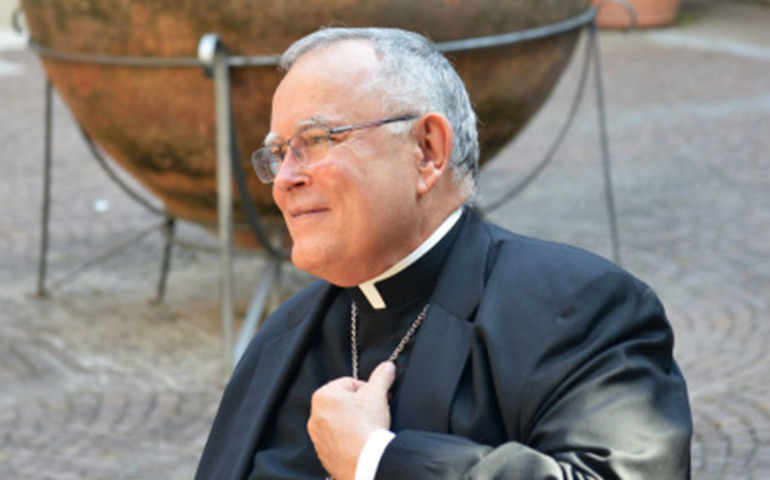 Archbishop Charles J. Chaput, during the Festival of Families announcement at the Pontifical North American College in Rome on June 23, 2015. Photo courtesy of Chris Warde-Jones, Archdiocese of Philadelphia