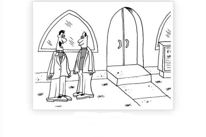 We're building an annex for all the people Pope Francis has welcomed in that the bishops have kicked out.