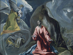 "The Agony in the Garden of Gethsemane," from the studio of El Greco (1590s) (Newscom/Oronoz/Album)
