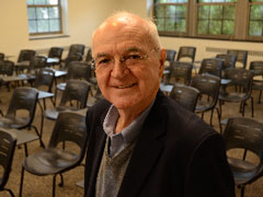 Fr. Richard McBrien (Photos by David Kamba)