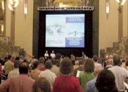 A gathering of liturgical ministers and preachers meets July 30-31 in Cincinnati to assess the state of worship as the church's response to social and economic hard times. (NCR photo/Linda Romey)