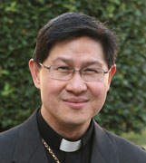 Bishop Luis Tagle (CNS/Carol Glatz)