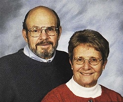 Jerry and Barbara Heil are seen in a undated photo from a parish directory. The couple, longtime parishioners of St. Pius X Church in White Bear Lake, Minn., were among those missing after a cruise ship capsized Jan. 13 off the coast of Italy. (CNS photo/Catholic Spirit)