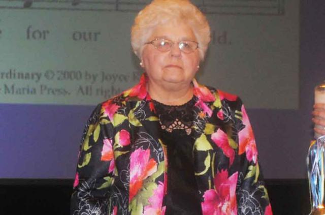 Marlene Weisenbeck before presidential address