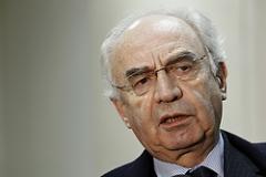 Ettore Gotti Tedeschi, president of the Vatican bank, was fired May 24. (CNS photo/Alessandro Bianchi, Reuters)