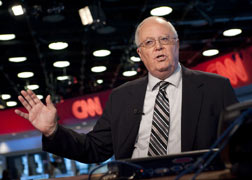 Catholic League president Bill Donohue makes a point on CNN.