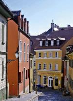 A view of the Klosterstrasse, a street in Dachau's historic Altstadt (Old Town) (Courtesy of Stadt Dachau)