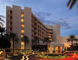 The main entrance of St. Joseph's Hospital in Phoenix