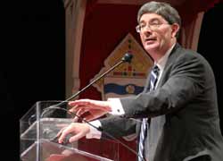 George Weigel speaking in Atlanta in 2007 (CNS)