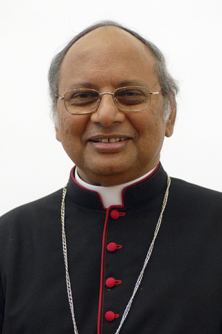 Cardinal Malcolm Ranjith of Colombo, Sri Lanka, in 2006 (CNS/Catholic Press Photo)
