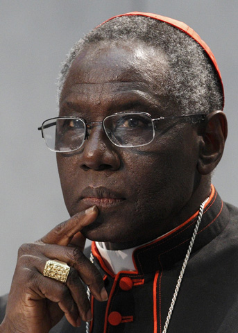Guinean Cardinal Robert Sarah (CNS/Paul Haring)