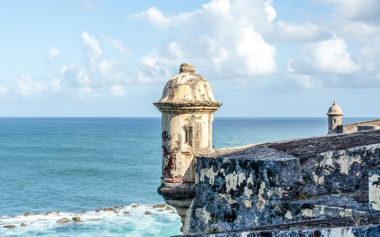 Castillo San Felipe del Morro, part of the San Juan National Historic Site, Old San Juan, Puerto Rico (Wikimedia Commons/Andrew Shiva)