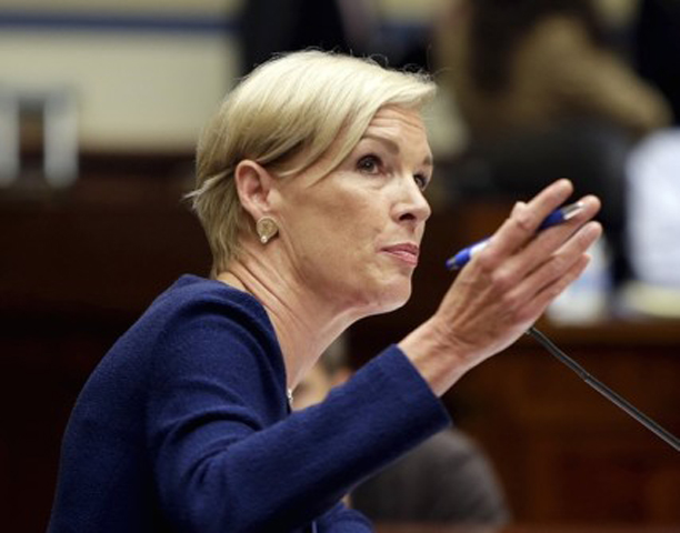 Planned Parenthood Federation President Cecile Richards testifies before the House Committee on Oversight and Government Reform on Capitol Hill in Washington on Sept. 29, 2015. (Gary Cameron/Reuters)