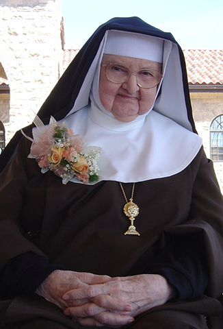 Mother Angelica, the nun who founded the Eternal Word Television Network, died on Easter Sunday in 2016. (Photo courtesy of Our Lady of the Angels Monastery)