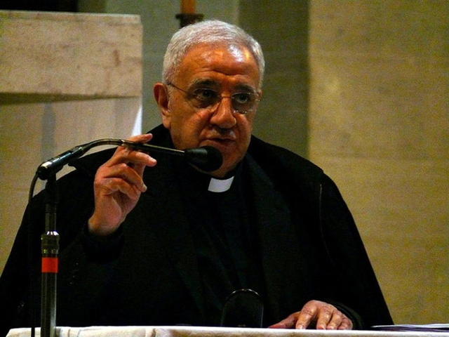 Monsignor Tony Anatrella during a conference in Lille (Nord, France). (Peter Potrowl/Wikimedia Commons)
