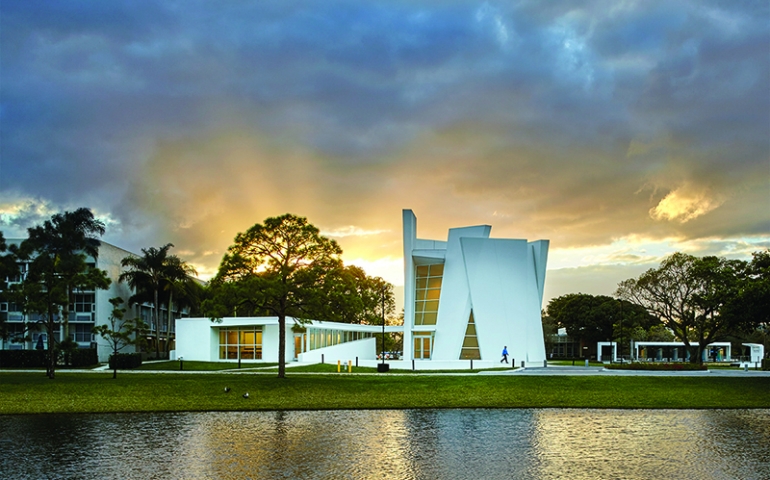 Snyder Sanctuary at Lynn University in Boca Raton, Florida. (Photo courtesy of Robert Benson)