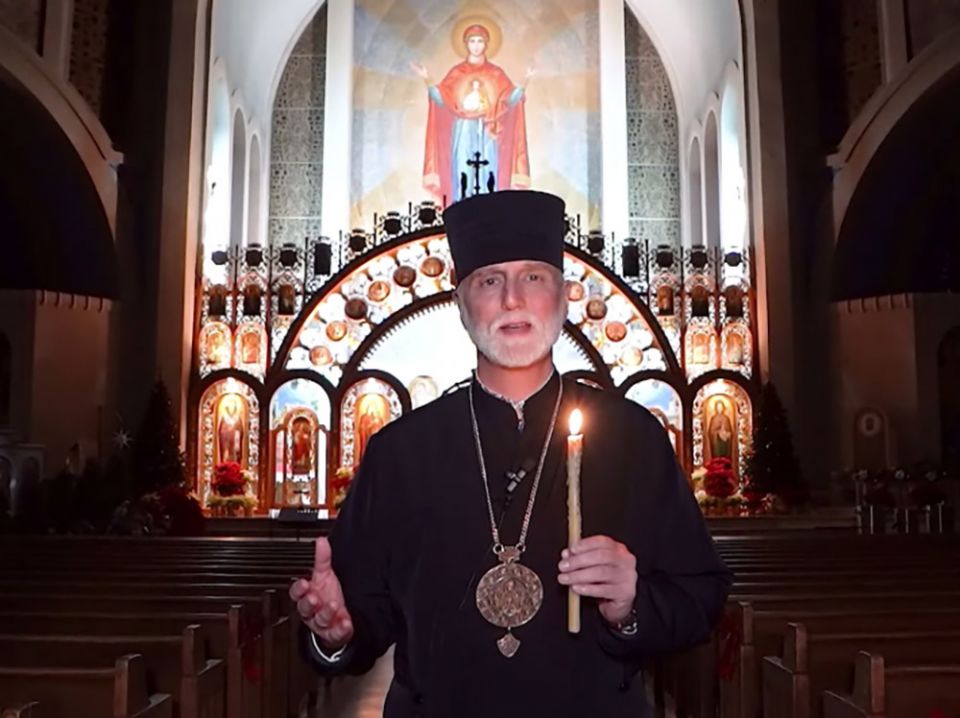 Metropolitan-Archbishop Borys Gudziak of the Ukrainian Catholic Archeparchy of Philadelphia joins a daylong worldwide prayer for peace Jan. 26.