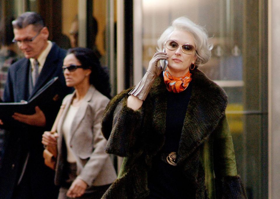 Meryl Streep stars in the 2006 movie "The Devil Wears Prada." (CNS/20th Century Fox)