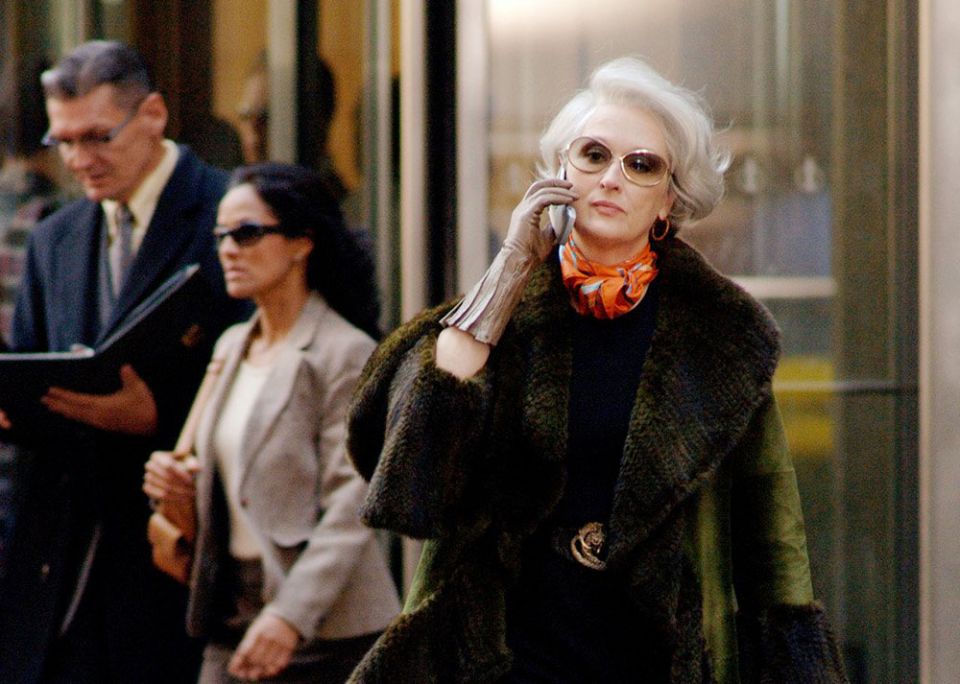 Meryl Streep stars in the 2006 movie "The Devil Wears Prada." (CNS/20th Century Fox) Meryl Streep stars in the 2006 movie "The Devil Wears Prada." (CNS/20th Century Fox)