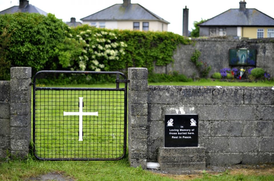 The entrance to the former Mother and Baby Home in Tuam, County Galway, Ireland (CNS/EPA/Aidan Crawley)