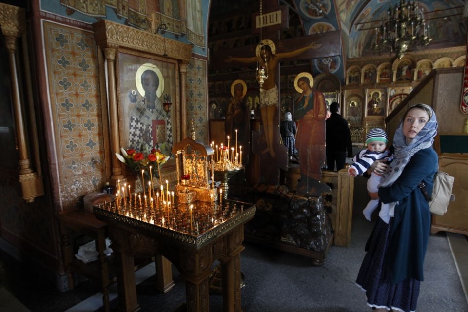 Russian Orthodox woman