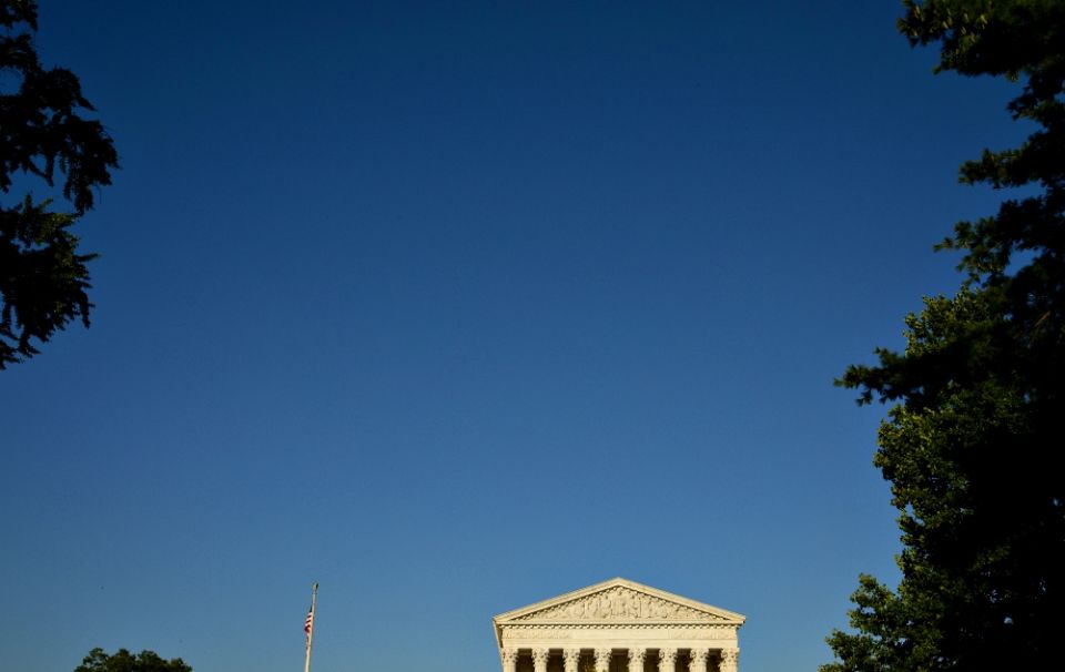 The U.S. Supreme Court is seen July 9 in Washington. (CNS/Tyler Orsburn)