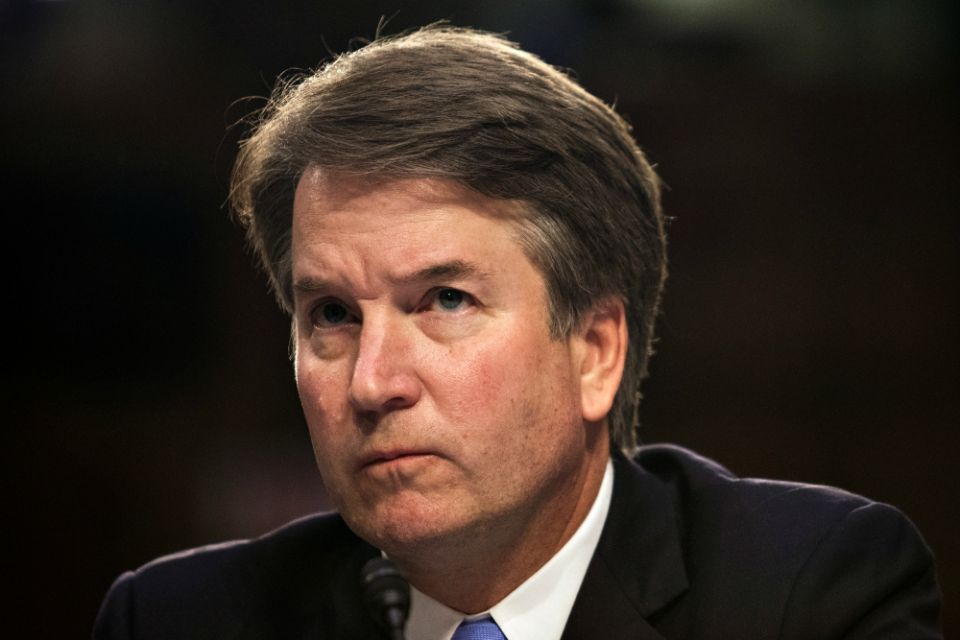 U.S. Supreme Court nominee Judge Brett Kavanaugh testifies during the third day of his confirmation hearing before the Senate Judiciary Committee on Capitol Hill in Washington Sept. 6. (CNS/Reuters/Alex Wroblewski) U.S. Supreme Court nominee Judge Brett Kavanaugh testifies during the third day of his confirmation hearing before the Senate Judiciary Committee on Capitol Hill in Washington Sept. 6. (CNS/Reuters/Alex Wroblewski)