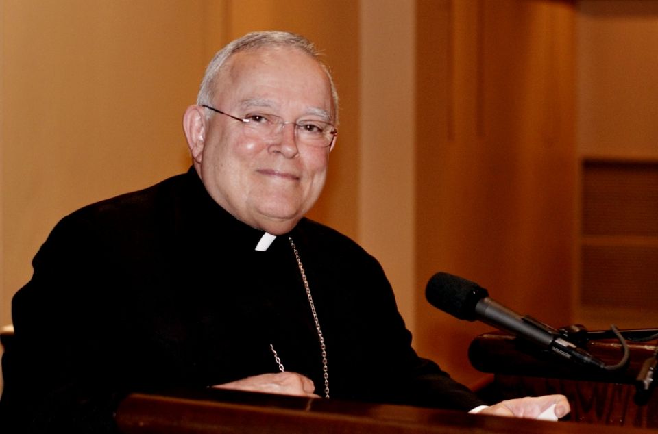 Philadelphia Archbishop Charles Chaput delivers an address at the Pontifical College Josephinum in Columbus, Ohio, March 27. (CNS/Courtesy of Pontifical College Josephinum) Philadelphia Archbishop Charles Chaput delivers an address at the Pontifical College Josephinum in Columbus, Ohio, March 27. (CNS/Courtesy of Pontifical College Josephinum)