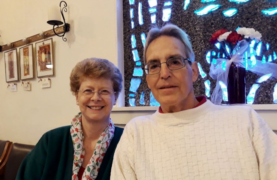 Patricia and Morgan Spiker at Hildegard Haus in Fairport Harbor, Ohio (Don Clemmer) Patricia and Morgan Spiker at Hildegard Haus in Fairport Harbor, Ohio (Don Clemmer)