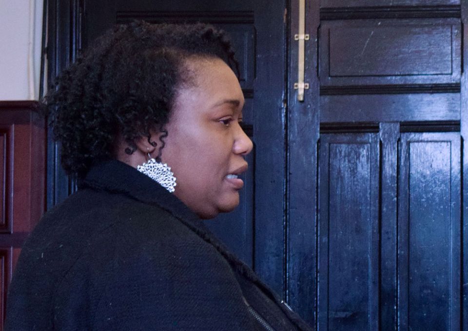 Gloria Purvis, host of the "Morning Glory" radio show, which was canceled by EWTN Dec. 30, is seen in January 2020 at Georgetown University in Washington, D.C. (CNS/Sydney Clark) Gloria Purvis, host of the "Morning Glory" radio show, which was canceled by EWTN Dec. 30, is seen in January 2020 at Georgetown University in Washington, D.C. (CNS/Sydney Clark)