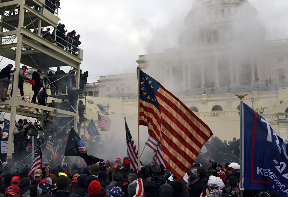 Supporters of President Donald Trump gather in front of the U.S. Capitol Jan. 6, 2021, in Washington. (CNS/Reuters/Stephanie Keith) Supporters of President Donald Trump gather in front of the U.S. Capitol Jan. 6, 2021, in Washington. (CNS/Reuters/Stephanie Keith)
