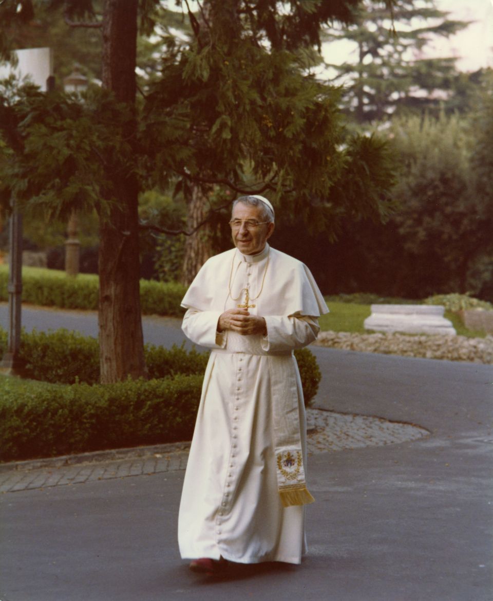Pope John Paul I walks at the Vatican in 1978. Pope Francis has recognized a miracle attributed to the intercession of Pope John Paul I, clearing the way for his beatification. (CNS file photo/L'Osservatore Romano)