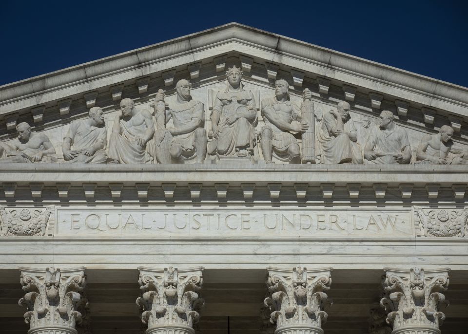 The U.S. Supreme Court in Washington is seen June 24, 2021. (CNS photo/Tyler Orsburn)