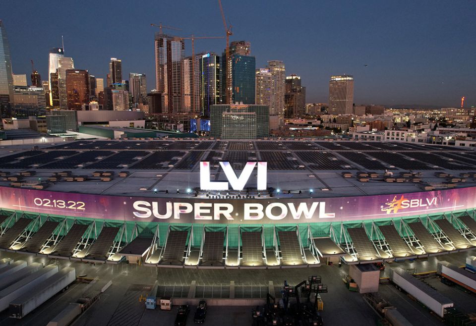 The Super Bowl LVI Experience at the Los Angeles Convention Center is seen Feb. 9, 2022. (CNS photo/Kirby Lee, USA TODAY Sports via Reuters) The Super Bowl LVI Experience at the Los Angeles Convention Center is seen Feb. 9, 2022. (CNS photo/Kirby Lee, USA TODAY Sports via Reuters)