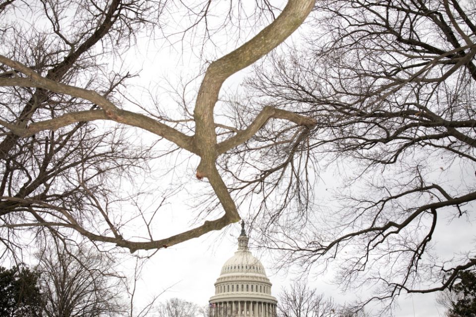 The U.S. Capitol is seen in Washington March 31, 2022. (CNS/Reuters/Tom Brenner)