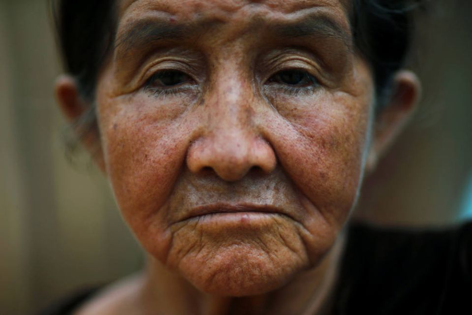 An elderly woman from the Guajajara Indigenous group is pictured in Grajaú, Brazil, Oct, 5, 2020. A Brazilian Catholic official hopes the papal apology in Canada will encourage citizens to help stop violence against Indigenous peoples. (CNS photo)