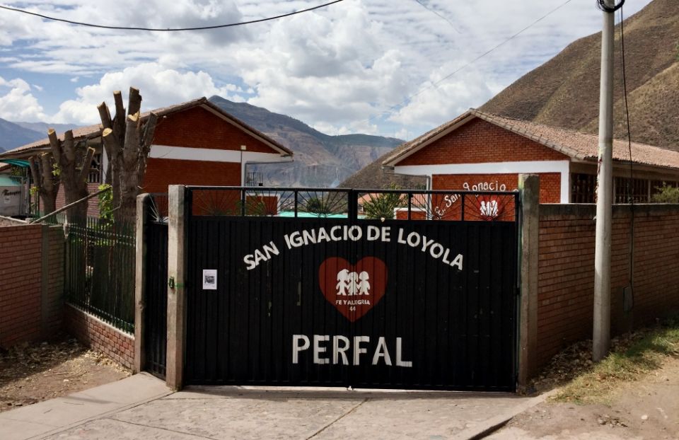 Fe y Alegría 44, the secondary school where Brian Harper worked as a volunteer in Andahuaylillas, Peru (Brian Harper)