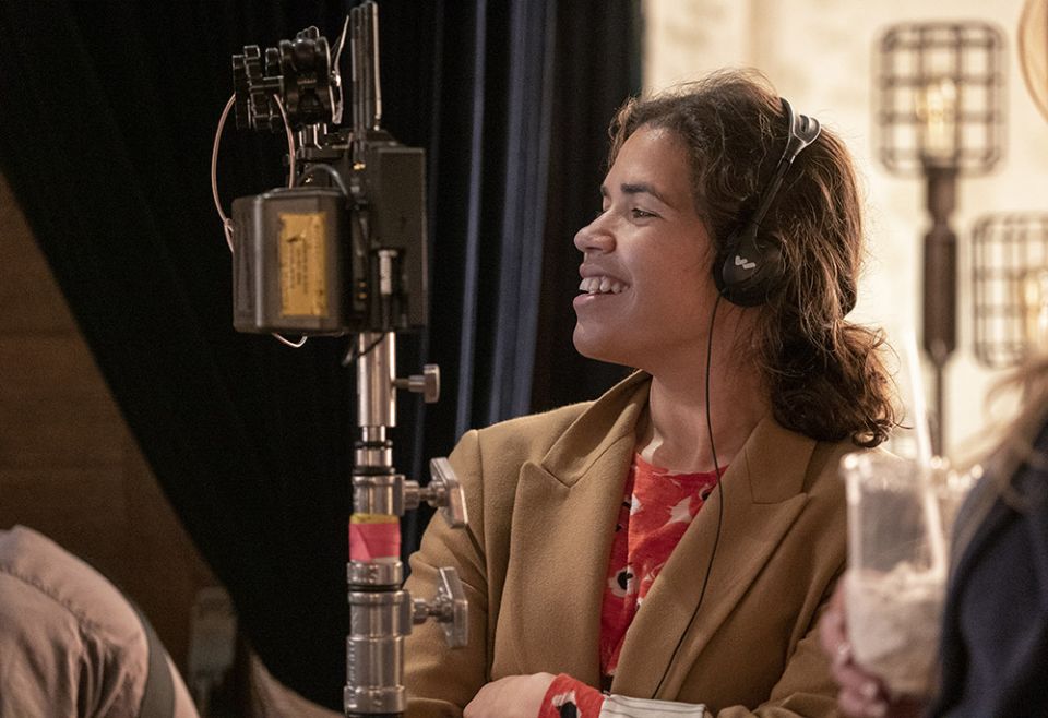 America Ferrera in a production still from "Gentefied" (Kevin Estrada/Netflix) America Ferrera in a production still from "Gentefied" (Kevin Estrada/Netflix)