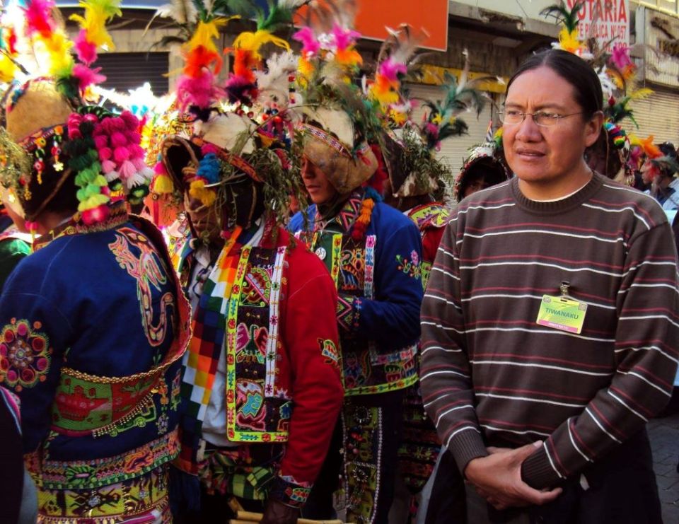 Floresmilo Simbaña, a former director of the Confederation of Indigenous Nationalities of Ecuador, said Indigenous movements call for bilingual education and land rights, but also protest the rising fuel and food prices that affect all Ecuadorian people.